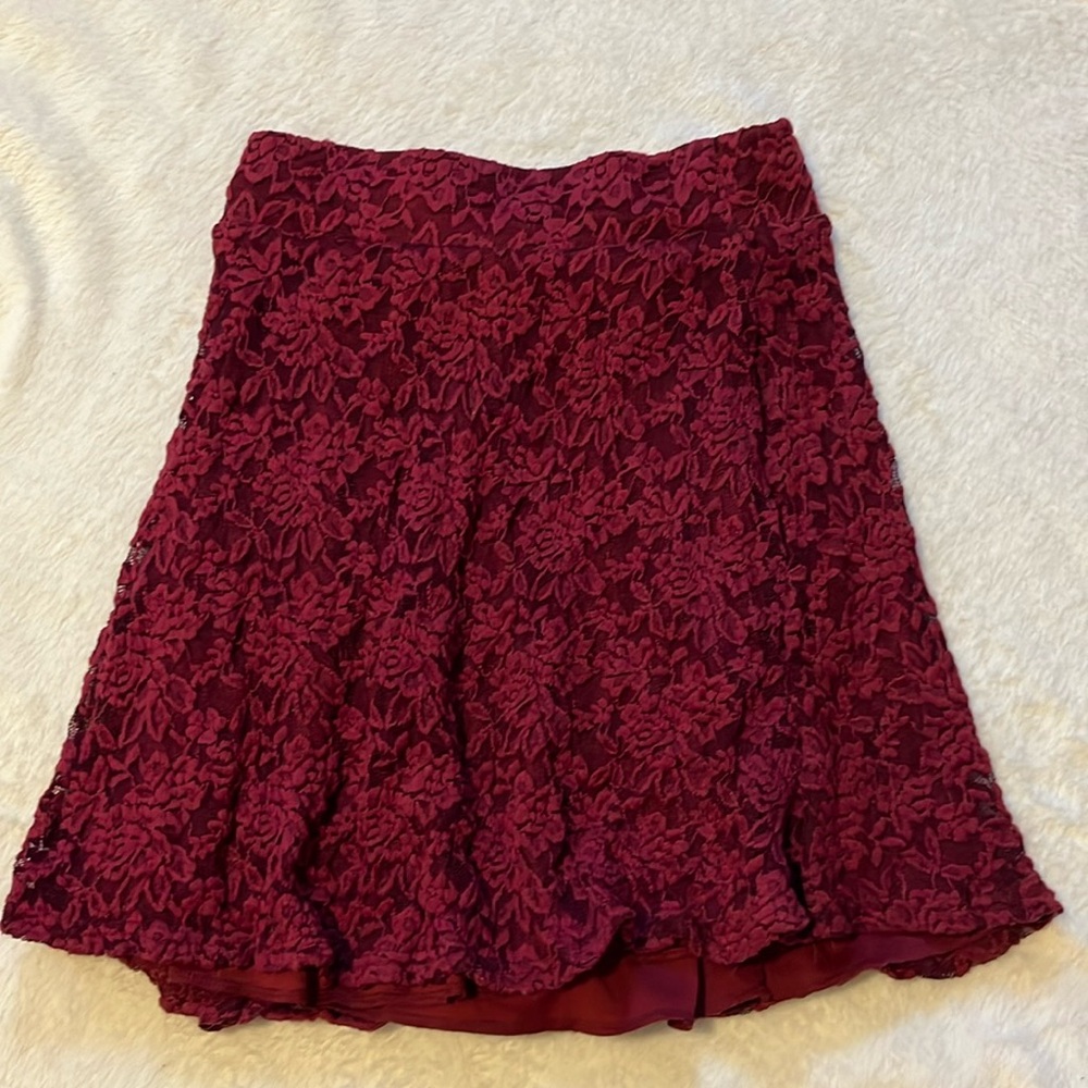 Rue 21 Small Red Skirt